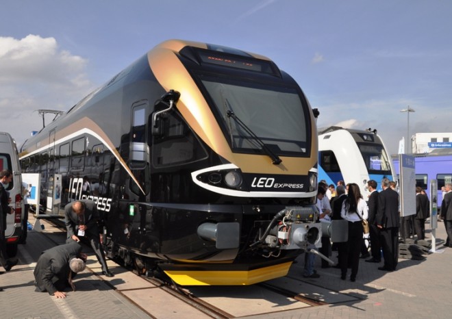 Nová souprava LEO Express na InnoTransu 2012 výrazně zabodovala