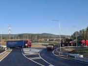 ​ŘSD: Nová okružní křižovatka v Kaplici je v provozu