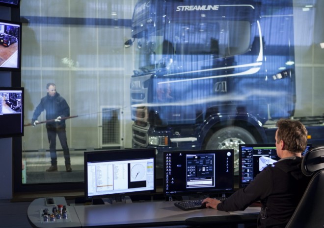 Scania zprovoznila klimatický tunel