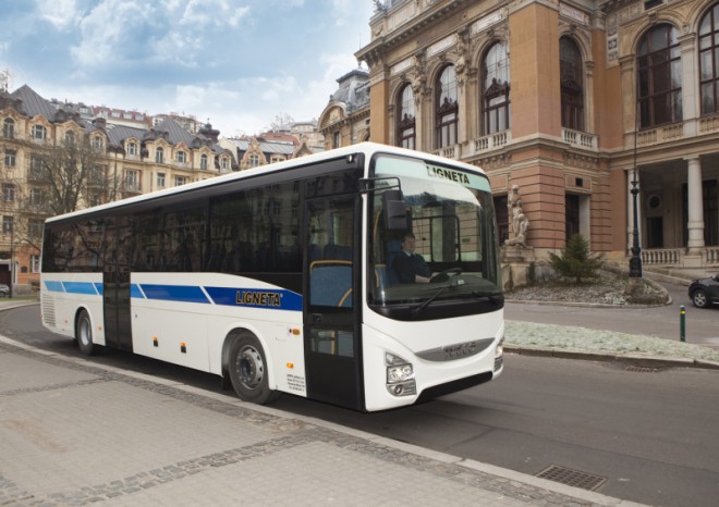 Karlovarsko má jeden z prvních autobusů Crossway Euro 6