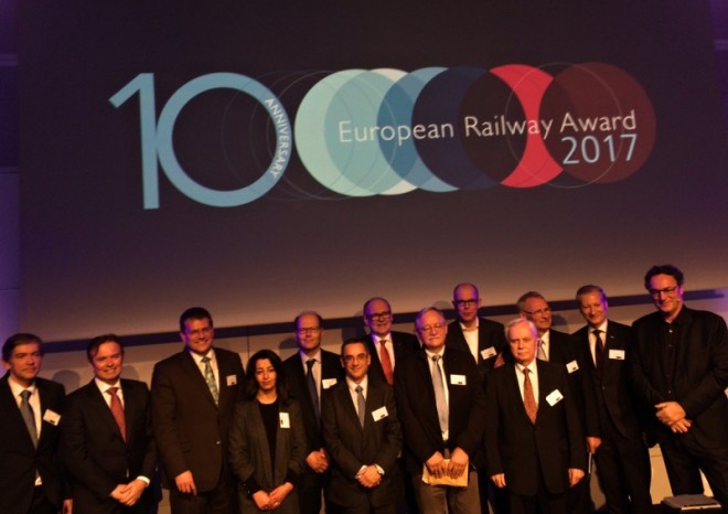 Evropská železniční cena oslavila své 10. narozeniny