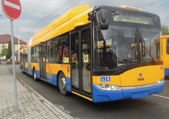 ​Do Zlína se možná vrátí trolejbusy na baterie