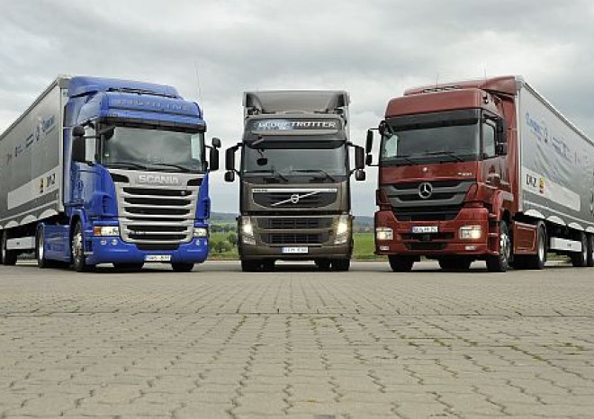 Nejúspornějším tahačem ve své třídě je podle testu Mercedes-Benz
Axor 1840