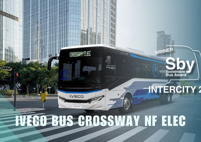 ​Sustainable Bus Awards 2026 získaly Solaris Urbino 10,5 Electric, IVECO Bus Crossway NF ELEC a MAN Lion's Coach 14 E