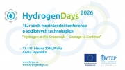 ​Mezinárodní den vodíku a palivových článků připomíná potenciál nejlehčího prvku ve vesmíru