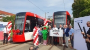 ​Nové tramvaje Škoda ForCity Plus 47T zahajují provoz v Chotěbuzi