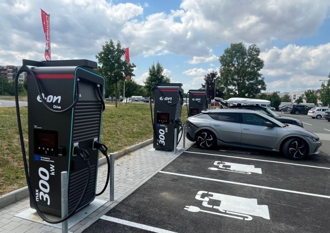 ​Za první pololetí odebrali řidiči v síti E.ON Drive meziročně více než dvojnásobek elektřiny