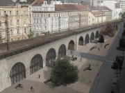 Začíná dvouletá oprava Negrelliho viaduktu v centru Prahy