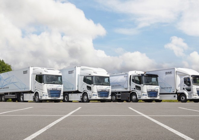 ​DAF představil v Eindhovenu novou generaci svých plně elektrických vozidel