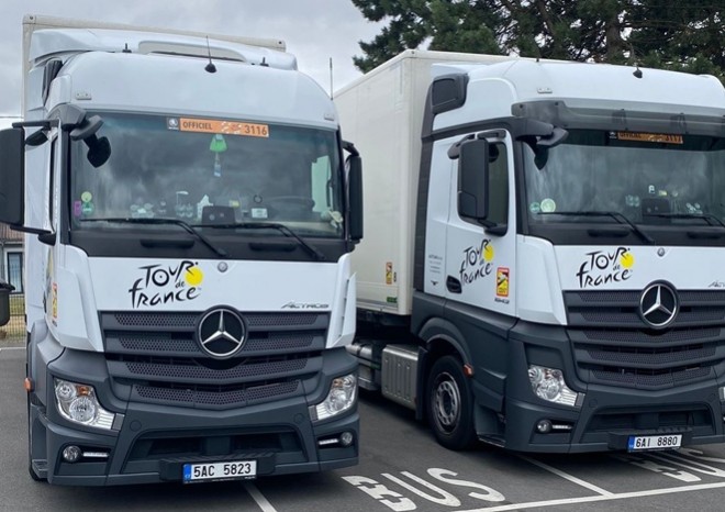 ​LogEx Logistics opět zajistí doprovodné vozy na Tour de France