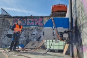 Stavba nového mostu přes D11 v Horních Počernicích se naplno rozjela