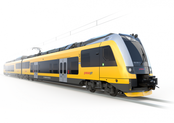 ​Na severovýchod Čech budou jezdit nové hybridní vlaky, RegioJetu je dodá Škoda Group