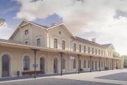 Nádražní budova v Žatci slaví 150. výročí, znovu se stane ozdobou města
