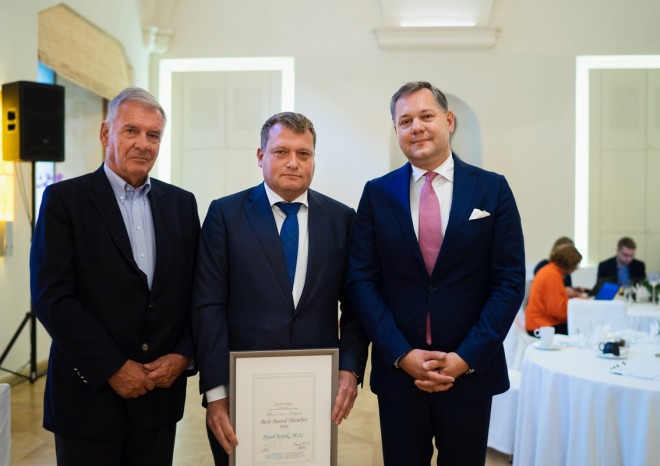 ​Generální ředitel Českých drah získal prestižní ocenění za správu a řízení firmy