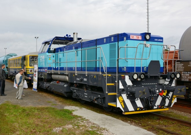 ​Lovochemie má první lokomotivu řady 741.7 od CZ LOKO
