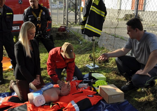 Preventivní vlak bezpečné železnice pokračuje podzimní částí