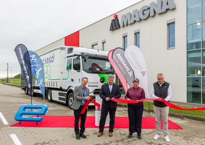 ​C.S.CARGO nasazuje první plně elektrický tahač Mercedes-Benz eActros 600 na východním Slovensku