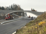 Na D4 Via Salis skončila uzavírka u Milína
