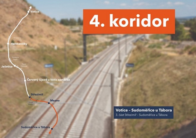 ​Cestujícím již slouží přestavěná trať mezi Sudoměřicemi a Voticemi
