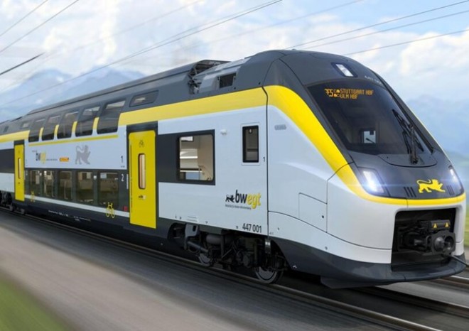 ​Na okruhu ve Velimi probíhá testování Coradia Max, vysokokapacitního vlaku Alstomu