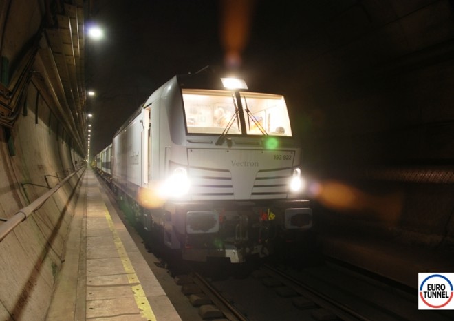 Vectron získal homologaci v Rakousku a poprvé se projel v Eurotunelu