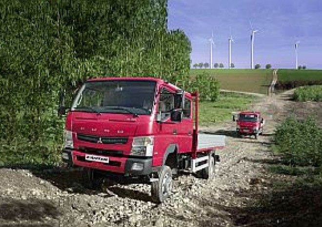 Nový Canter nastupuje i v provedení 4×4