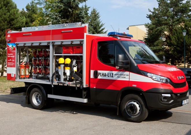 Kraj Vysočina má první hasičské vozy na CNG