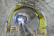 OSTROJ dodal bednění pro eskalátorový tunel metra D v Praze