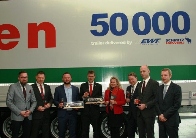 Již padesátitisící návěs pro polský trh