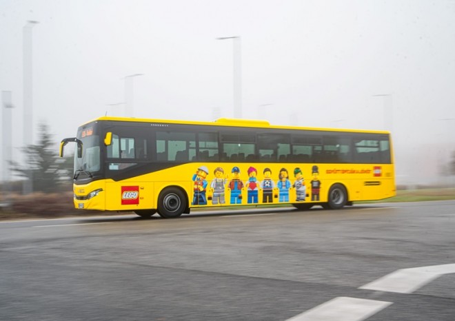​Mobilitu zaměstnanců Lego v Maďarsku nyní podporuje 15 autobusů Crossway