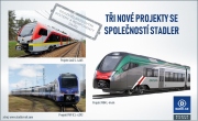 ​DAKO-CZ prohlubuje spolupráci se společností Stadler, získala tři nové projekty