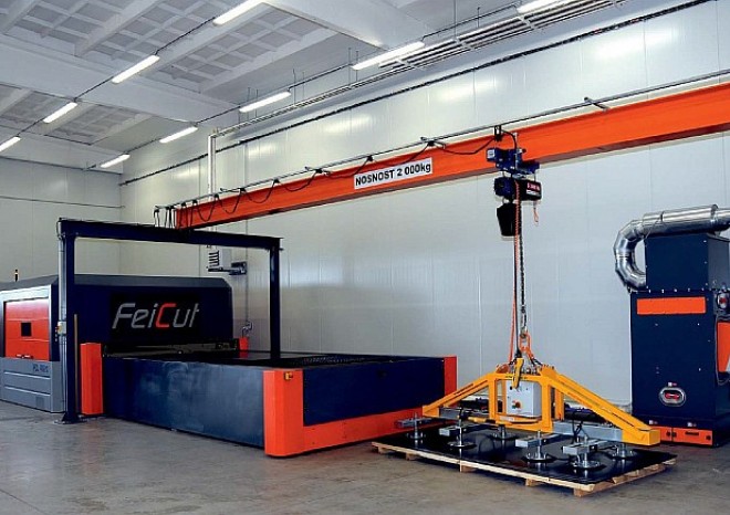 Výrobce lokomotiv CZ LOKO otevřel laserové centrum