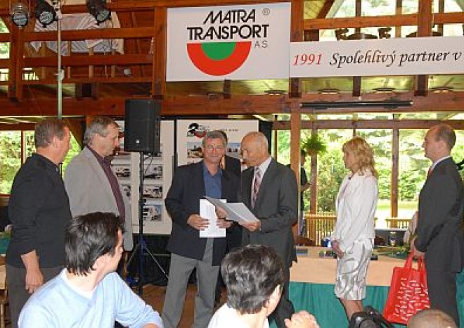 Benešovský dopravce Mátra Transport oslavil dvacáté výročí
