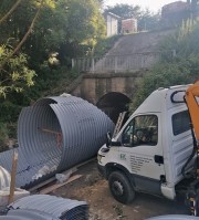 Probíhá oprava mostu na silnici I/38 v Rančířově