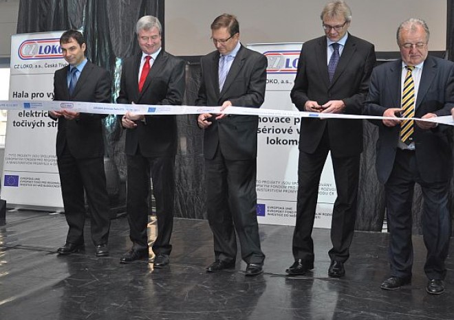 CZ LOKO otevřela novou výrobní halu