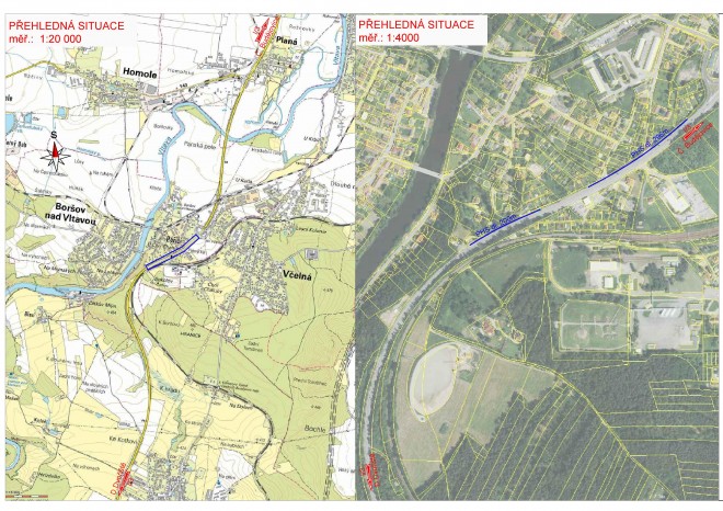 ​V Boršově nad Vltavou začíná stavba nových protihlukových stěn