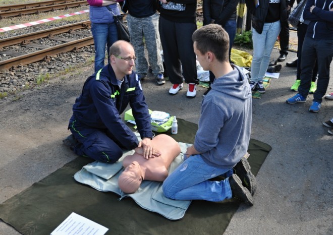 Preventivní vlak varuje před hazardem