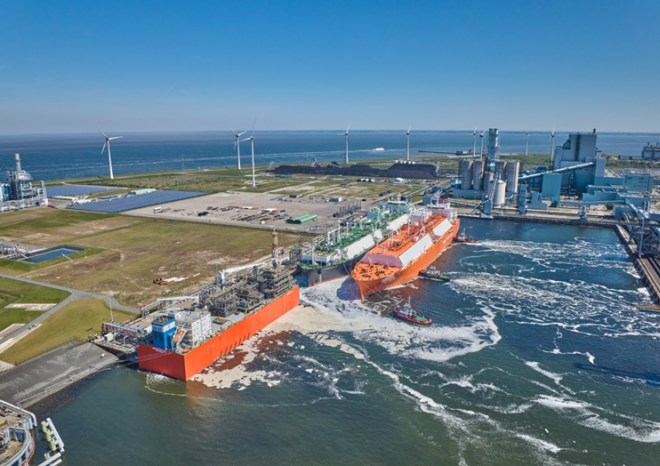 ​LNG terminál v Eemshavenu slaví tři roky, připlulo do něj 64 lodí objednaných společností ČEZ