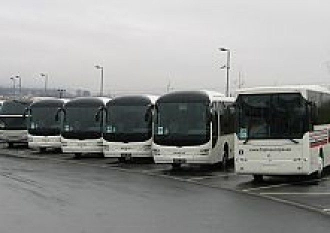 Rousínov patřil autobusům MAN a Neoplan
