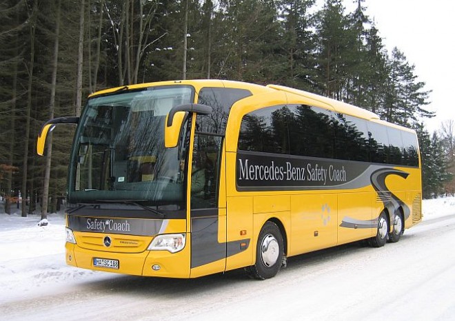 Mercedes-Benz Travego M – bezpečnost na prvním místě