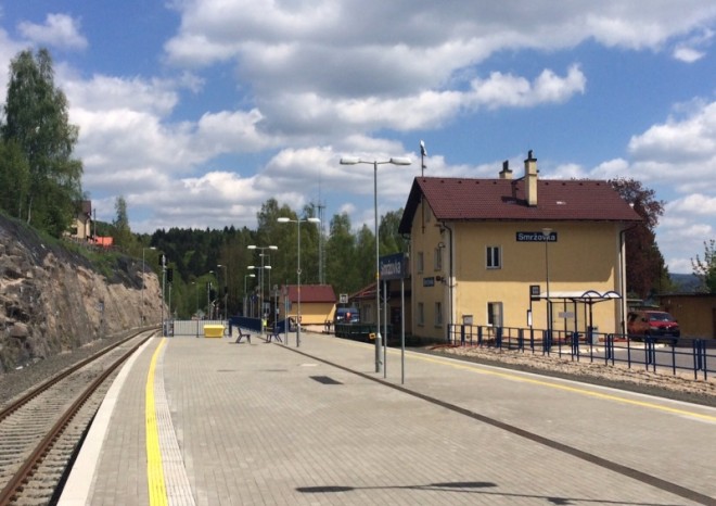 Modernizace trati zrychlila vlaky z Liberce na Tanvald a Jaroměř
