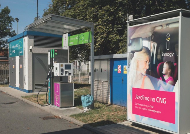 Rok nazpět stálo CNG až 140 Kč/kg, aktuálně je odpovídající množství i za polovinu ceny benzínu
