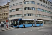 Elektrobusy na linkách MHD v Hradci Králové najely již pět milionů kilometrů