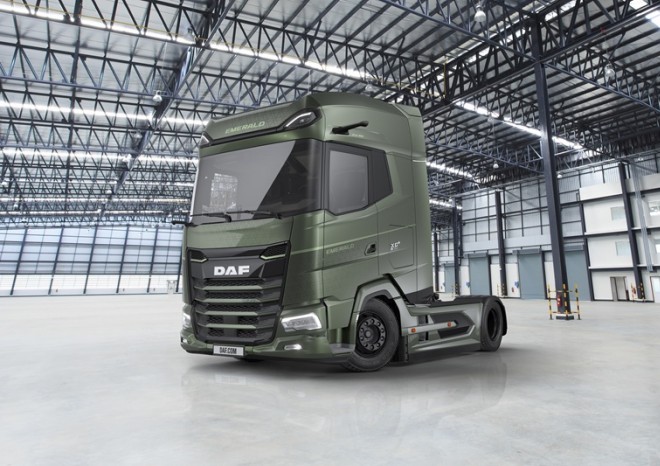 DAF přijíždí s modelem DAF XG⁺ Emerald Edition