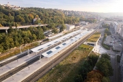 Z Vysočan se jezdí po třech kolejích, vlaky začnou zastavovat i na Rajské zahradě