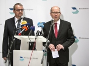 Sobotka pochválil Ťoka za čerpání evropských dotací