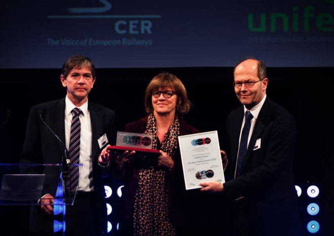 Laureáty evropské železniční ceny jsou Durantová a Fontanel