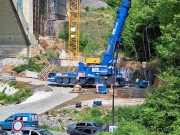 ​Rekonstrukce mostu Šmejkalka na dálnici D1 u Senohrab začala ovlivňovat provoz