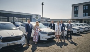 Škoda Auto předala společnosti ČEZ Distribuce 23 elektromobilů Enyaq