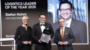 ​Dachser: Stefan Hohm převzal ocenění Logistics Leader of the Year